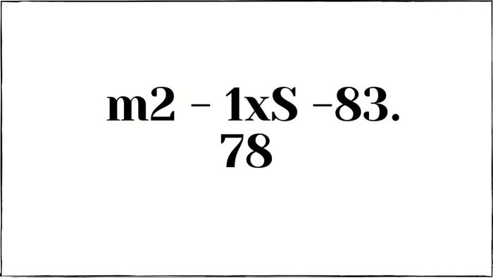 1x5 -83. 78