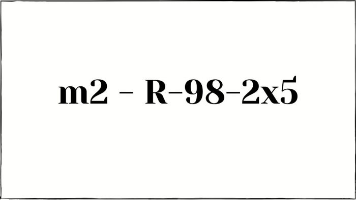 R-98-2x5